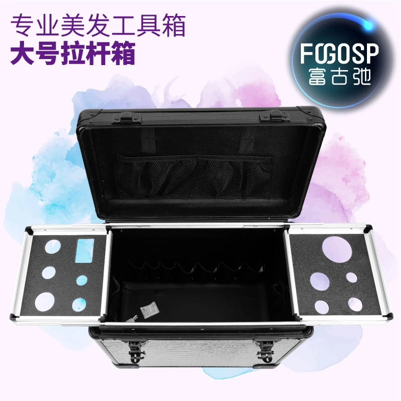 tool box, special for hairdressers, portable, large capacity, multi-functional storage bag box.