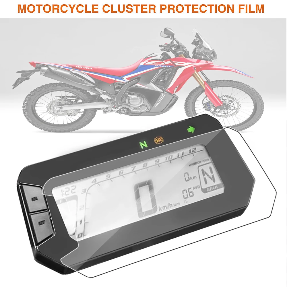 

Instrument Protective Film Dashboard Screen Protector For Honda CRF250L CRF300L GROM MSX 125 CRF 250 L 300L 300 Rally 2021 2022