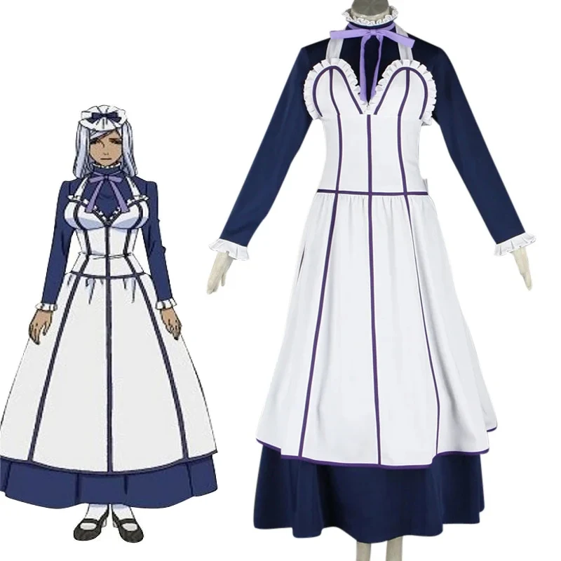 

Аниме Черный дворецкий Ханна Аннлфоны, костюмы для косплея, женские нарядные платья, повседневная одежда, карнавальный костюм на Хэллоуин