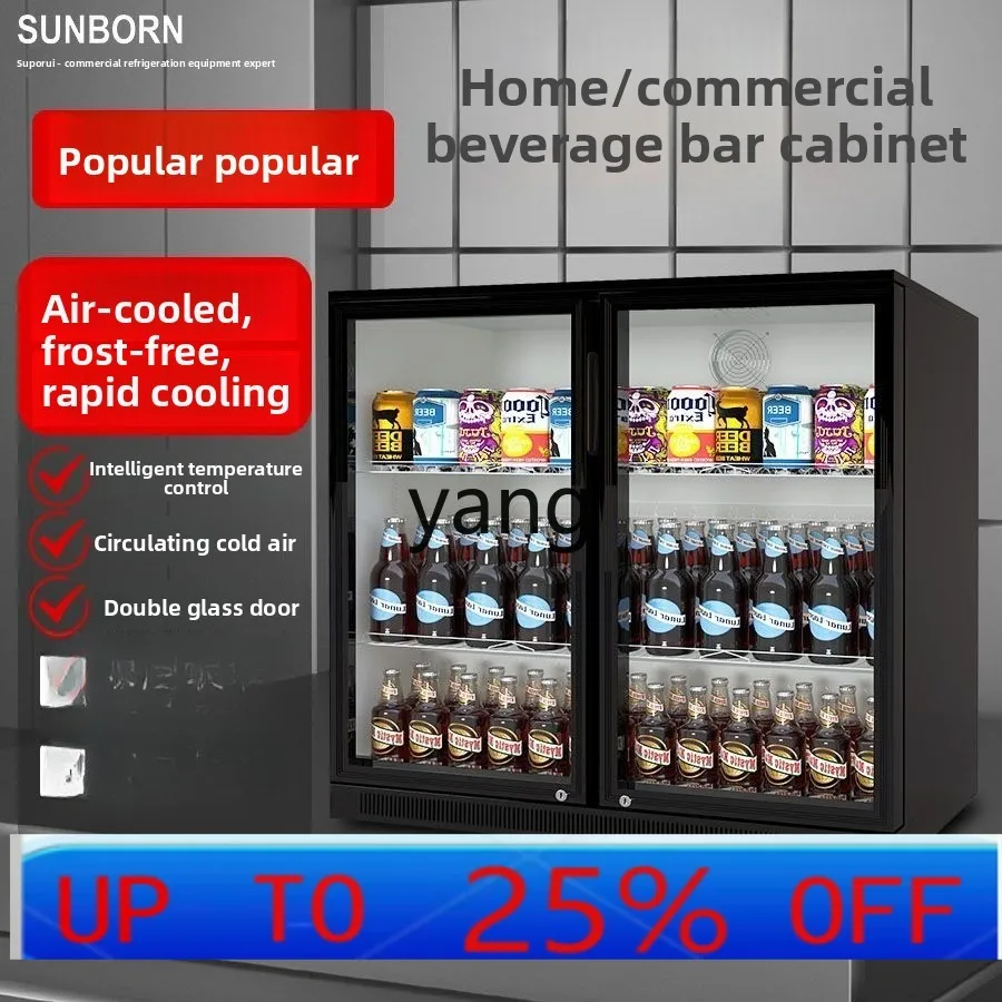 

CX commercial embedded beer and beverage bar refrigerated display cabinet