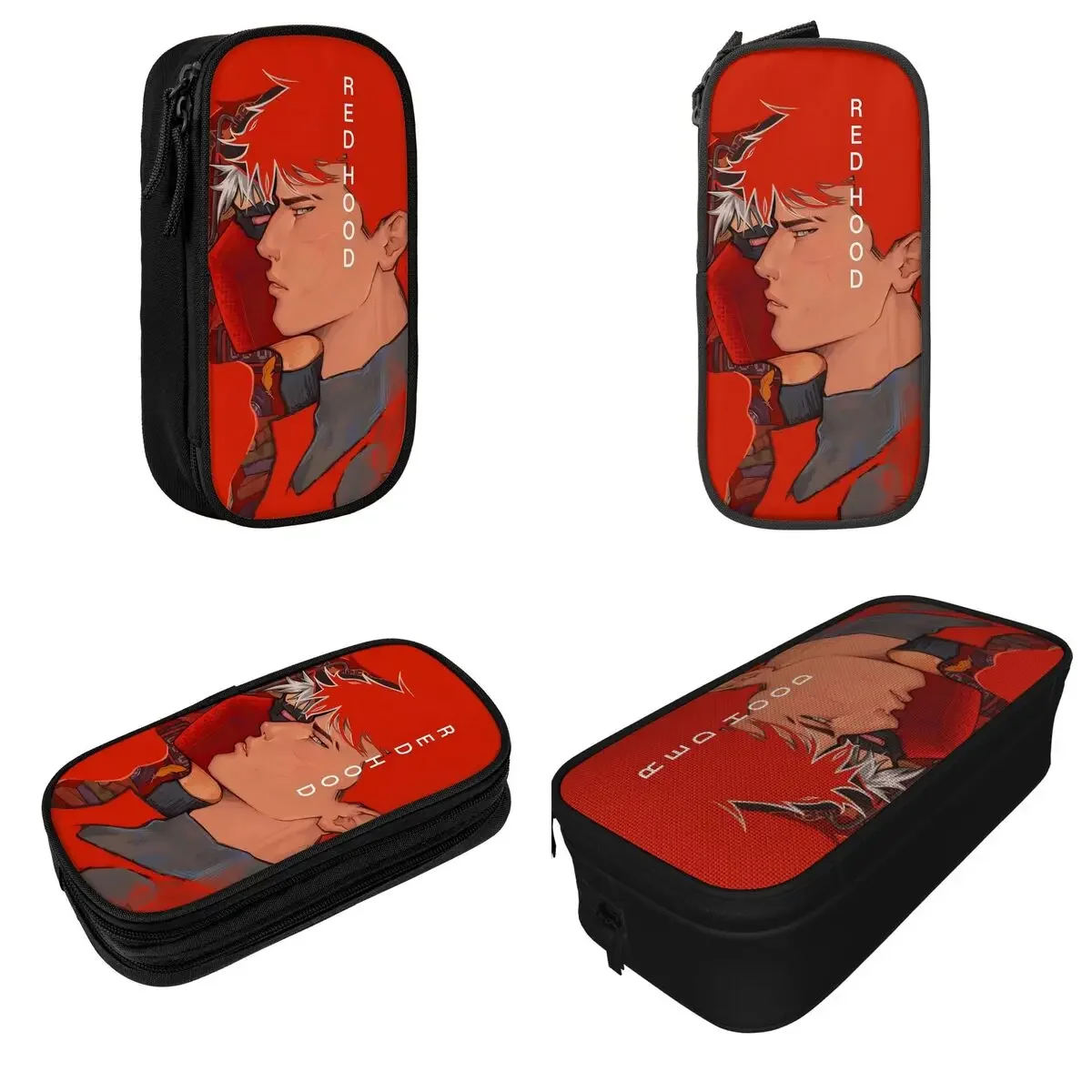 Jason Todd Pencil Case Comics Superhero Pen Box Pencil Bags for Student Big Capacity School Supplies Cosmetic Pencilcases