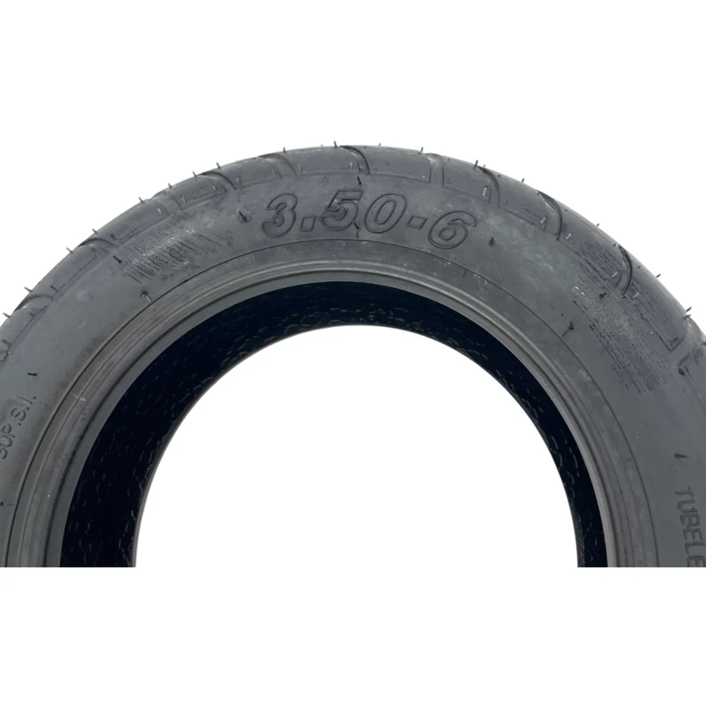 

Бескамерная пневматическая шина для электросамоката 3.50-6 (10 дюймов) с усиленным сцеплением и защитой от проколов для городской езды