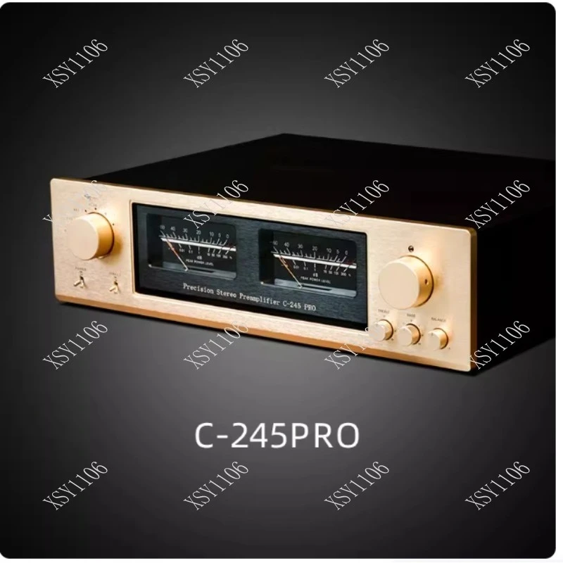 110V/220V Fully Balanced Pre-Amplifier RCA/XLR Input Power Amp Reference Level for Accuphase C-2860 plus