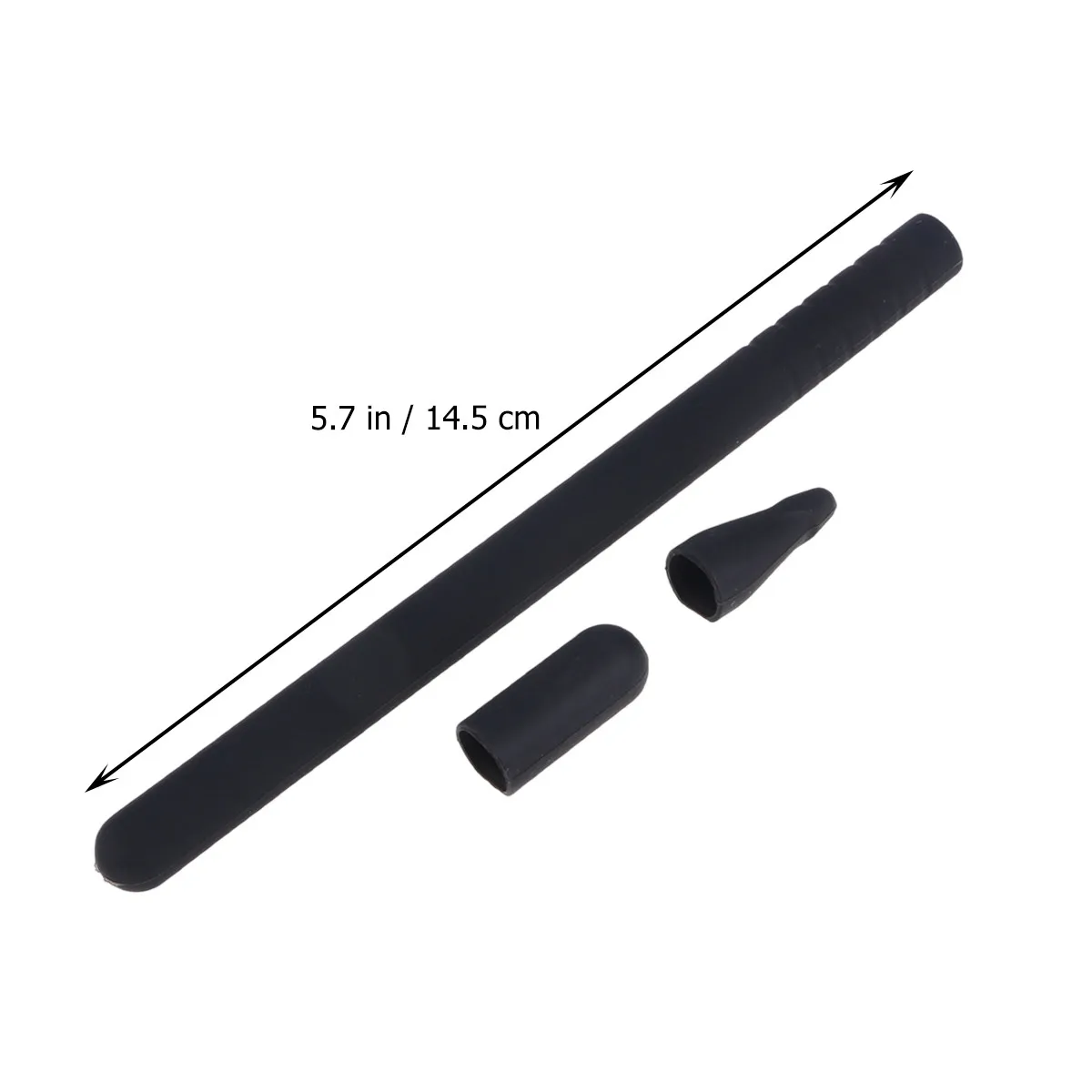 Silicone Stylus Pen Sleeve Protective Cover for Pencil 2 with Integrated Cap Shock Water Scratch Dirt Resistant