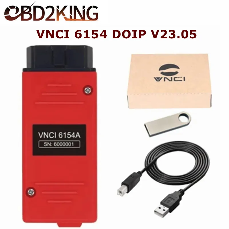 Original VNCI 6154A DOIP OBD2 Diagnositc Tool New V23.05 6154 WIFI UDS CAN FD For VW/AUDI/Skoda/Seat Car Scanner Free Shipping