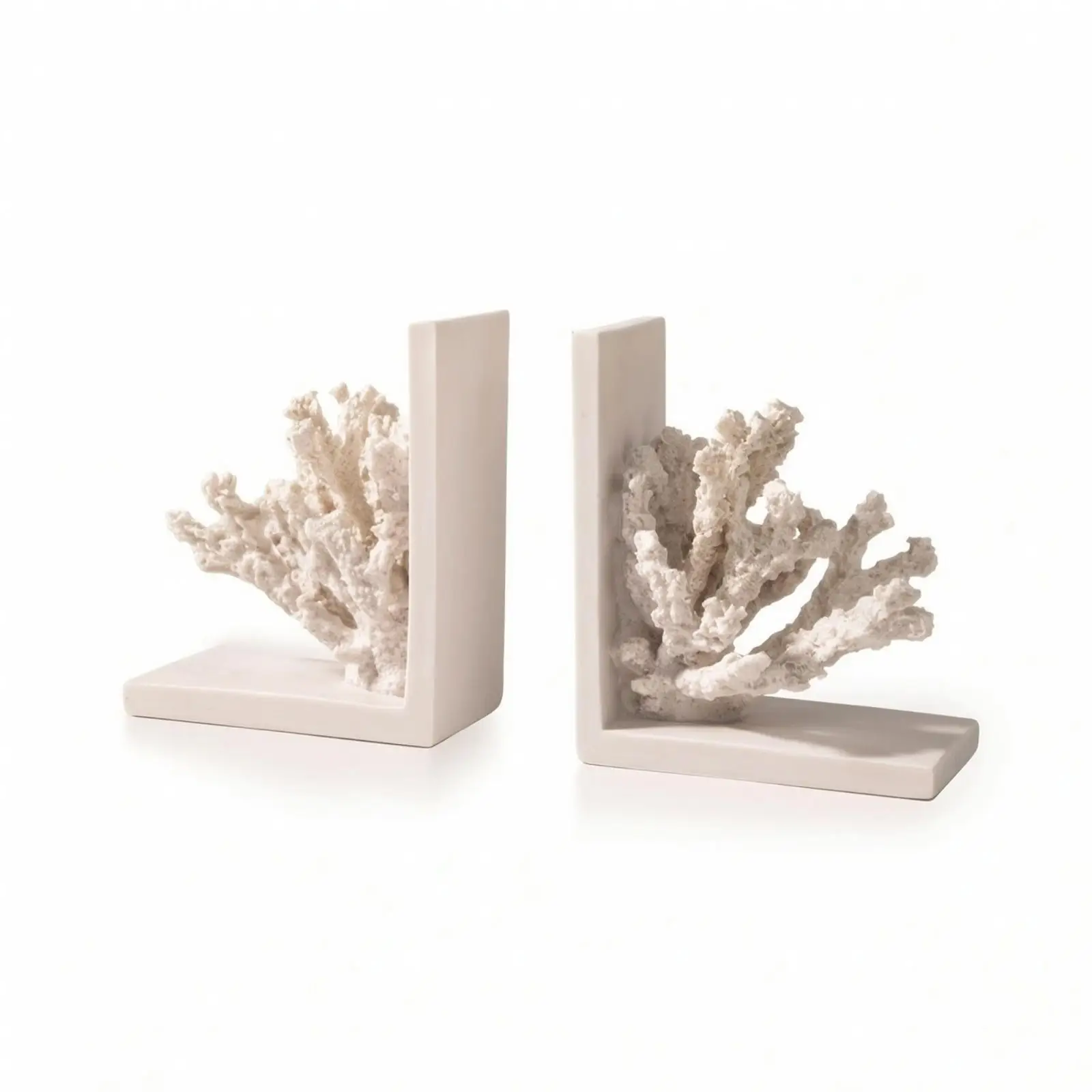 Coral Bookends Coastal Bookends with Coral Nautical for Reading Nook