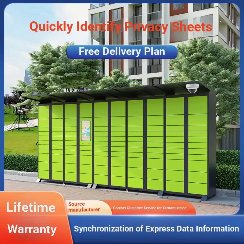 Package Locker Electronic Storage Cabinet For Parcels, Reliable Locking System Reduce Parcel Damage During Temporary Safekeeping