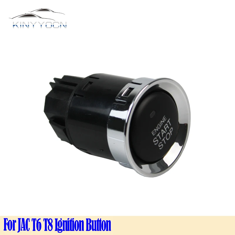 For JAC T6 T8 Car One-Button Start Switch Go Starter Ignition Button Engine Stop Start Push Button
