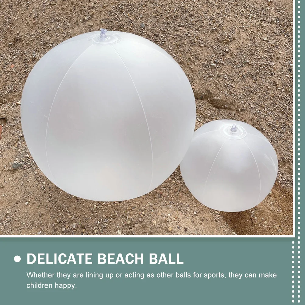 

10 Pcs Balls 16 Inch Delicate Beach Ball Funny Inflatable Ball PVC Kids Toys Wedding Party Supplies Outdoor Games