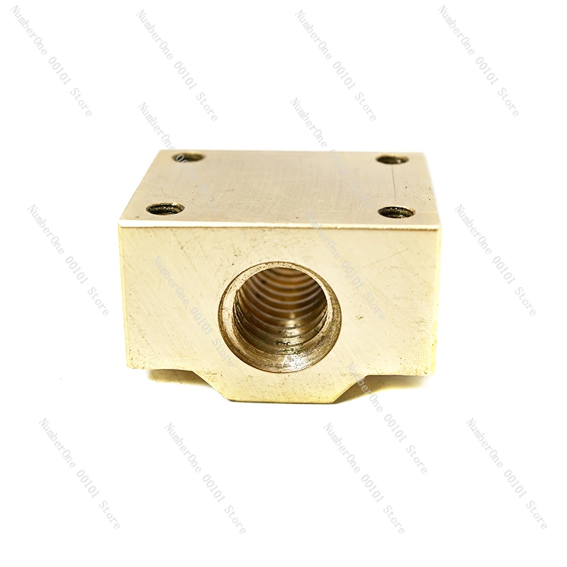 Tr 16x3 16x4 Tr16 300mm long right hand and left hand thread trapezoidal lead screw brass nut blocks