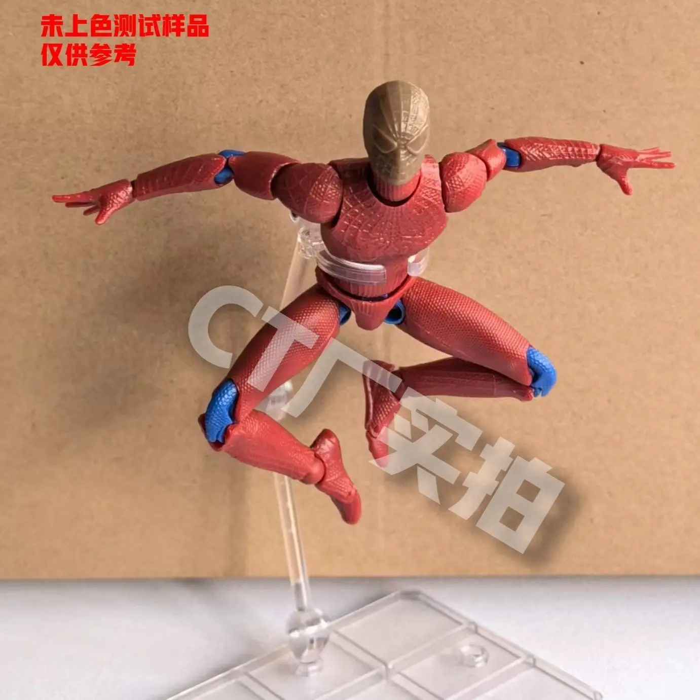 New CT Toys Spiderman Mafex 001 Peter Parker Andrew Garfield Figure The Amazing Spider-Man Action Figure Shf Spiderman Toy Gift