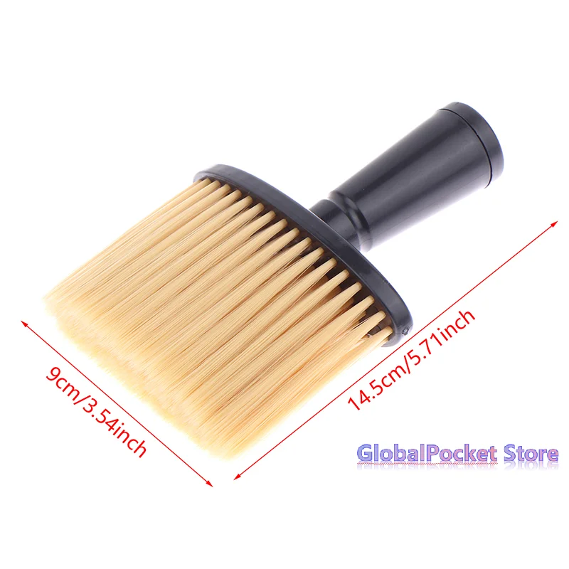 Soft Hair Brush Neck Face Duster Hairdressing Hair Cutting Cleaning Brush For Barber Salon Hairdressing Styling Barber Tools view 6