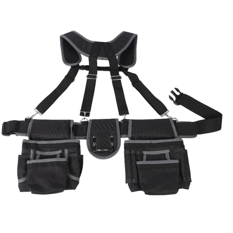 electrician-tool-belt-12-pockets-1680d-polyester-nylon-tool-belt-with-strap-for-framers-electricians-roofers