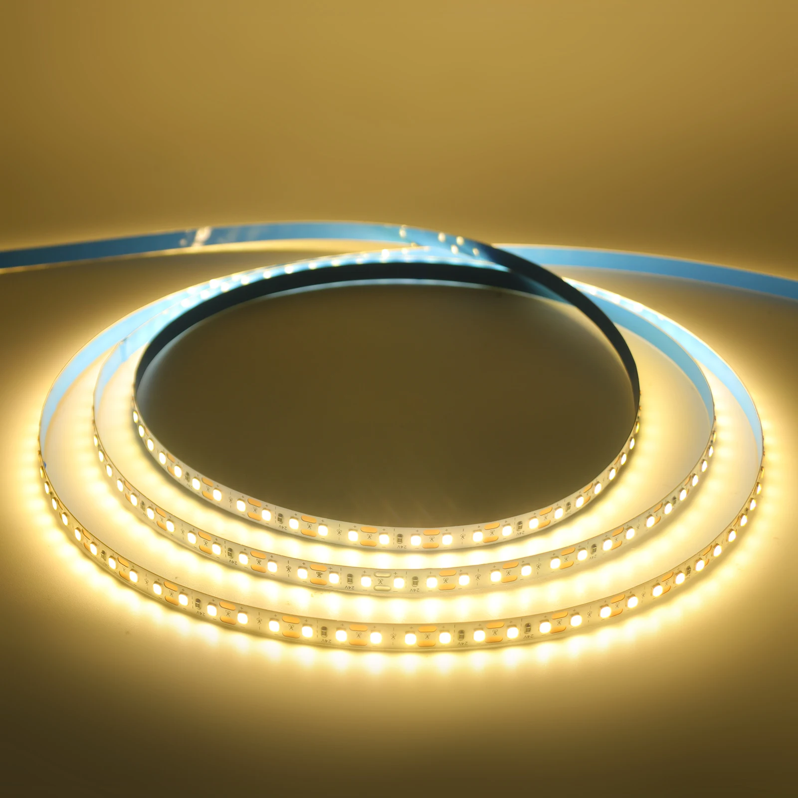 5M 10M LED Strip 12V 24V 2835 120LEDs/m Home Lamp Strip Warm Natural White Cuttable Self-adhesive Flexible Tape For Room Decor