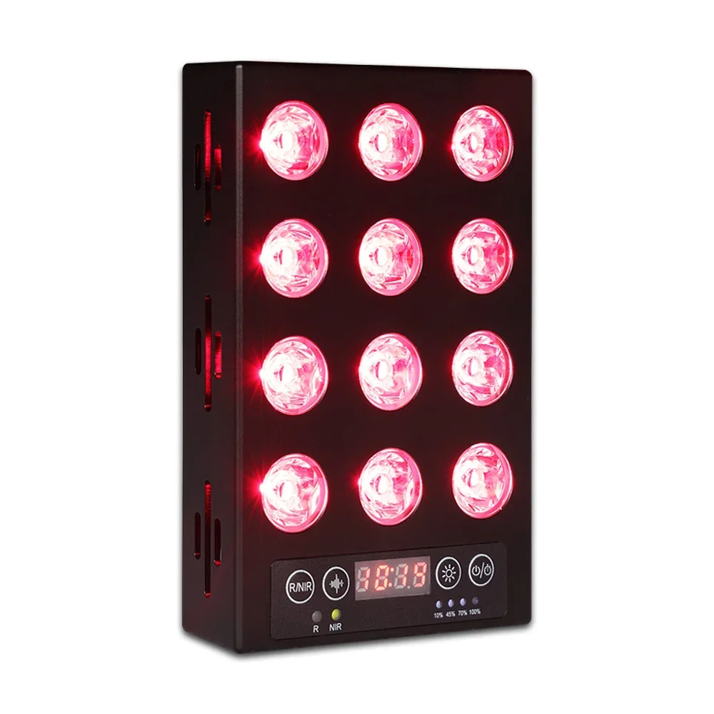 Intelligent Mini Portable Rechargeable Or Customize Red Light Panel Suitable for moisturizing and rejuvenating skin Beauty tool