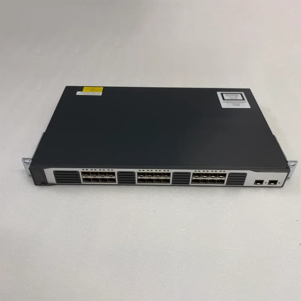 For CISCO WS-C3750V2-24FS-S 24 port optical port 100Mbps fiber optic network switch