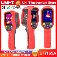 UNI-T UTi165A Temperature Thermal Imaging 256*192 Pixels Camera Industry Temperature Tester PCB Circuit Floor Heating Tube Test