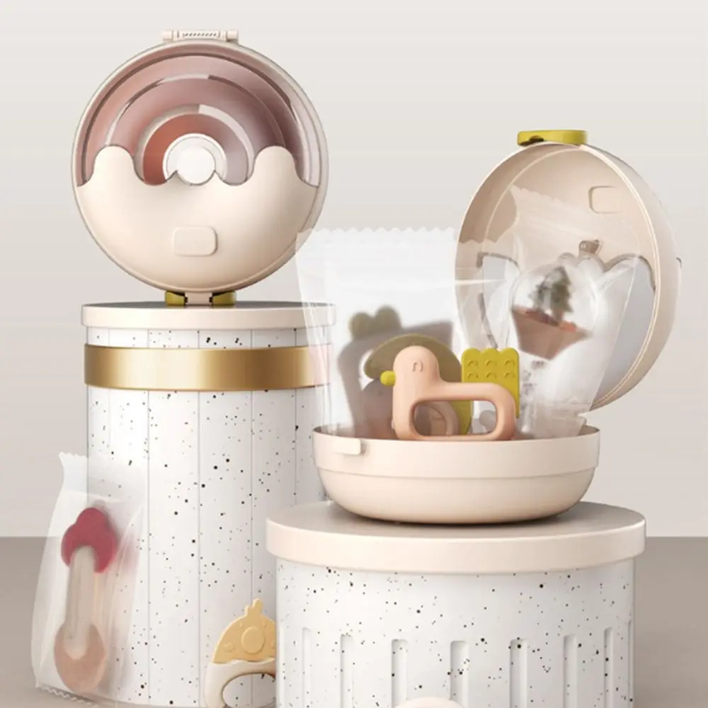 5/6 قطعة الإبداعية سيليكون الكرتون حشرجة الموت اللعب شكل الحيوان لينة الرضع التسنين مضغ مكافحة مضغ عدم الانزلاق قبضة