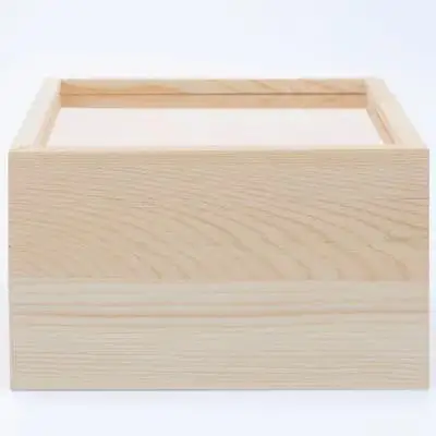 

Акриловая прозрачная крышка для хранения, деревянный органайзер для рукоделия, витрина для ювелирных изделий, безделушек, подарочная упаковка, деревянная коробка для мелочей