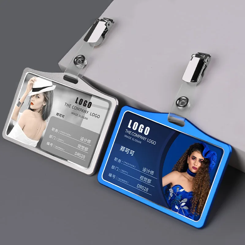 

1 комплект, идентификационная бирка из алюминиевого сплава, нагрудный карман, зажим, держатель для рабочей карты, зажимы для бейджа, чехол для разрешения на работу, защита для карт