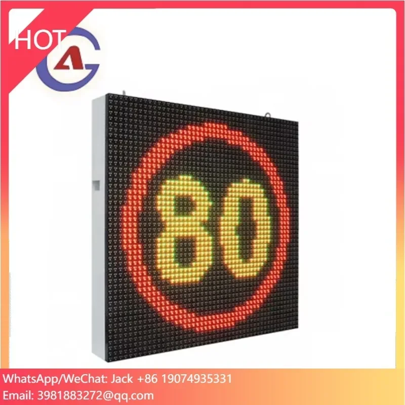 ITS Road Safety Traffic Control Vehicle Mounting LED Sign Board Dynamic Variable Message Signs