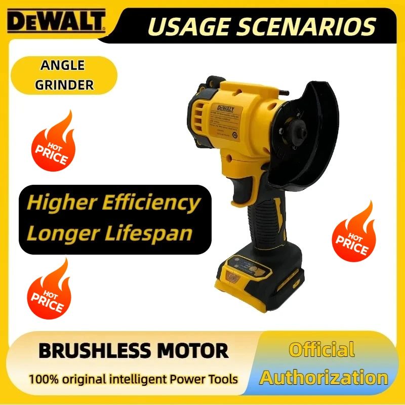 DEWALT-amoladora angular inalámbrica, Mini pulidora de 3 pulgadas, herramientas eléctricas de corte para batería de 20V y 18V