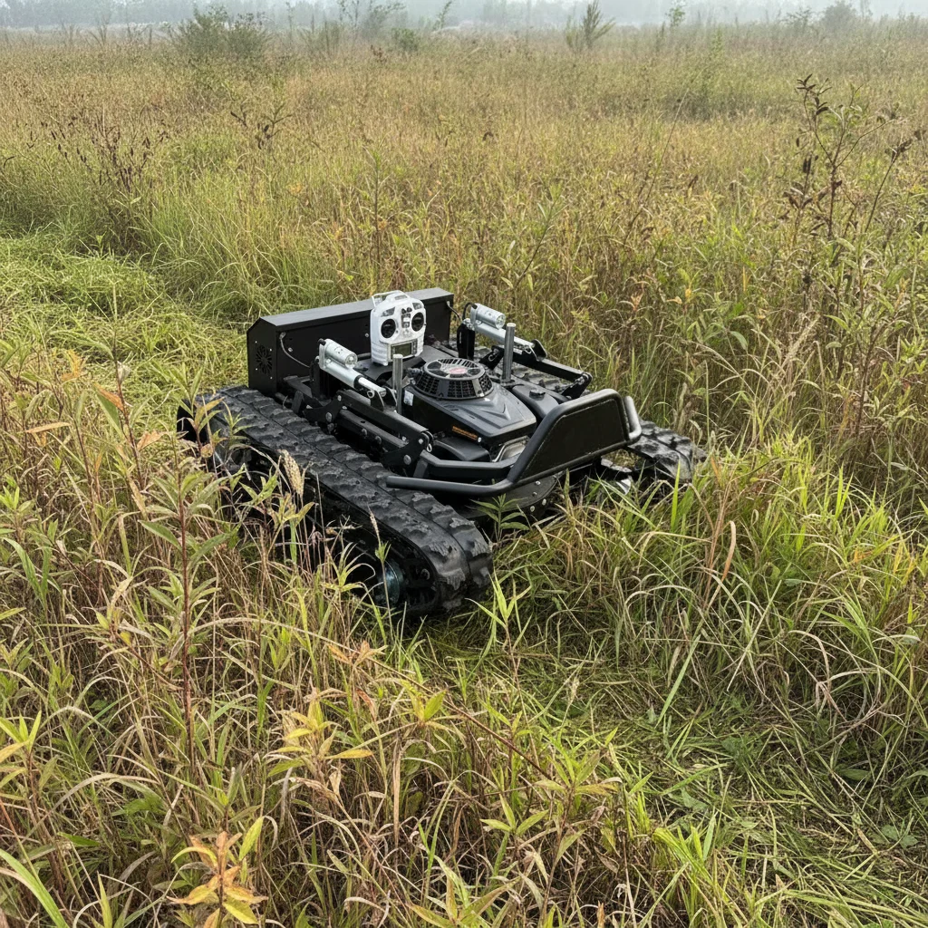 Remote Controlled Lawn Mowers Petrol Type Lawn Mower Automatic Lawn Robot Mower For Sale