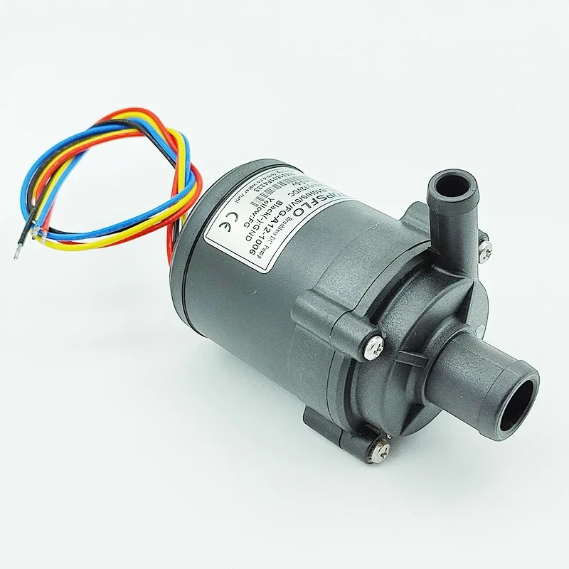 

TOPSFLO DC12V Small Micro Brushless Water Pump Submersible Impeller Centrifugal Pump Large Flow 10L Support PWM Speed Regulation