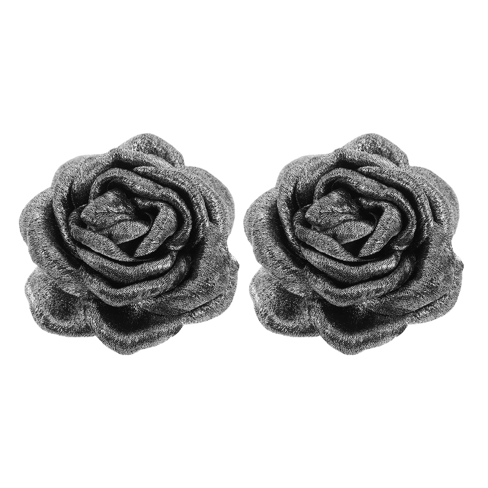 

2 Handmade Shoe Accessories Elegant Buckles Clips Decorative Charms for Dress Shoes Women Flower Embellishment Detachable Boot