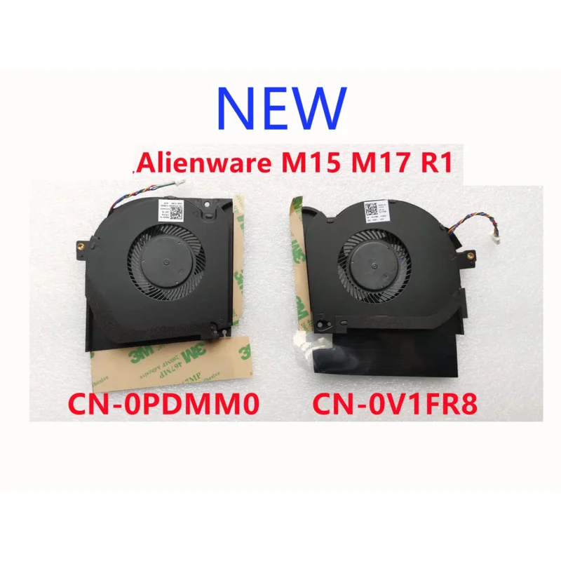 NEW CPU & GPU for Dell Alienware M15 R1 2019 0PDMM0 PDMM0 0V1FR8 V1FR8 COOLING FAN radiator