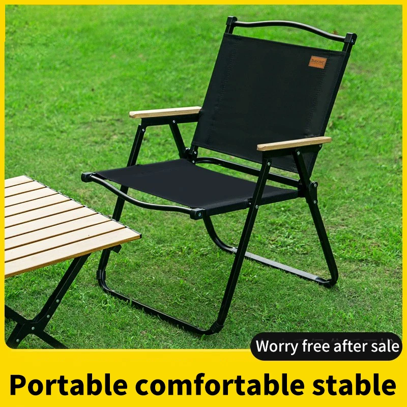 Modern Design Lightweight Aluminum Outdoor Furniture Portable Folding Fishing Chair for Beach Camping Backpack Kermit Chairs