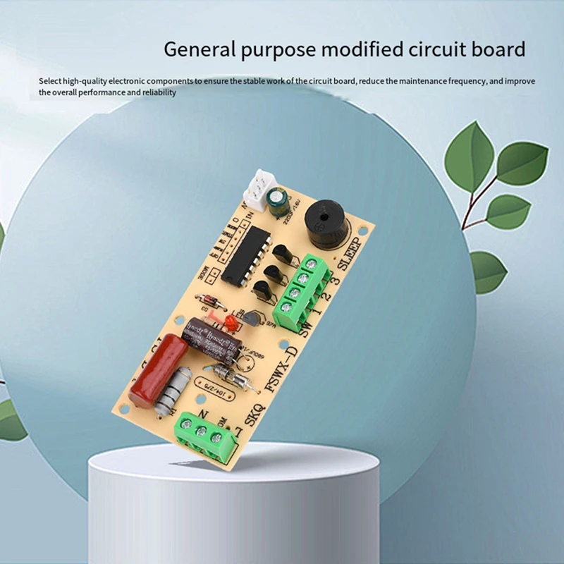 Electric Fan Universal Repair Board Universal Modified Circuit Board Control Board Repair Board With Remote Control image 3