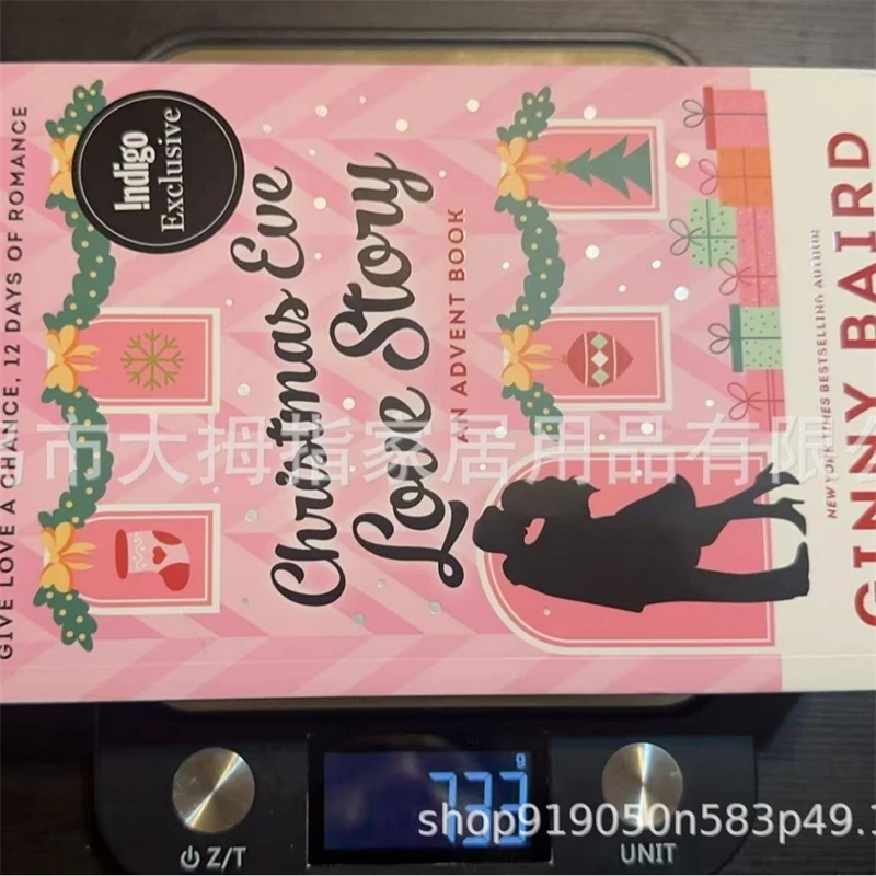 عشية عيد الميلاد يحب كتاب القصة بقلم جيني بيرد 12 يومًا من كتاب مجيء الرومانسي قصة عاشق عطلة دافئة لهدية عيد الميلاد