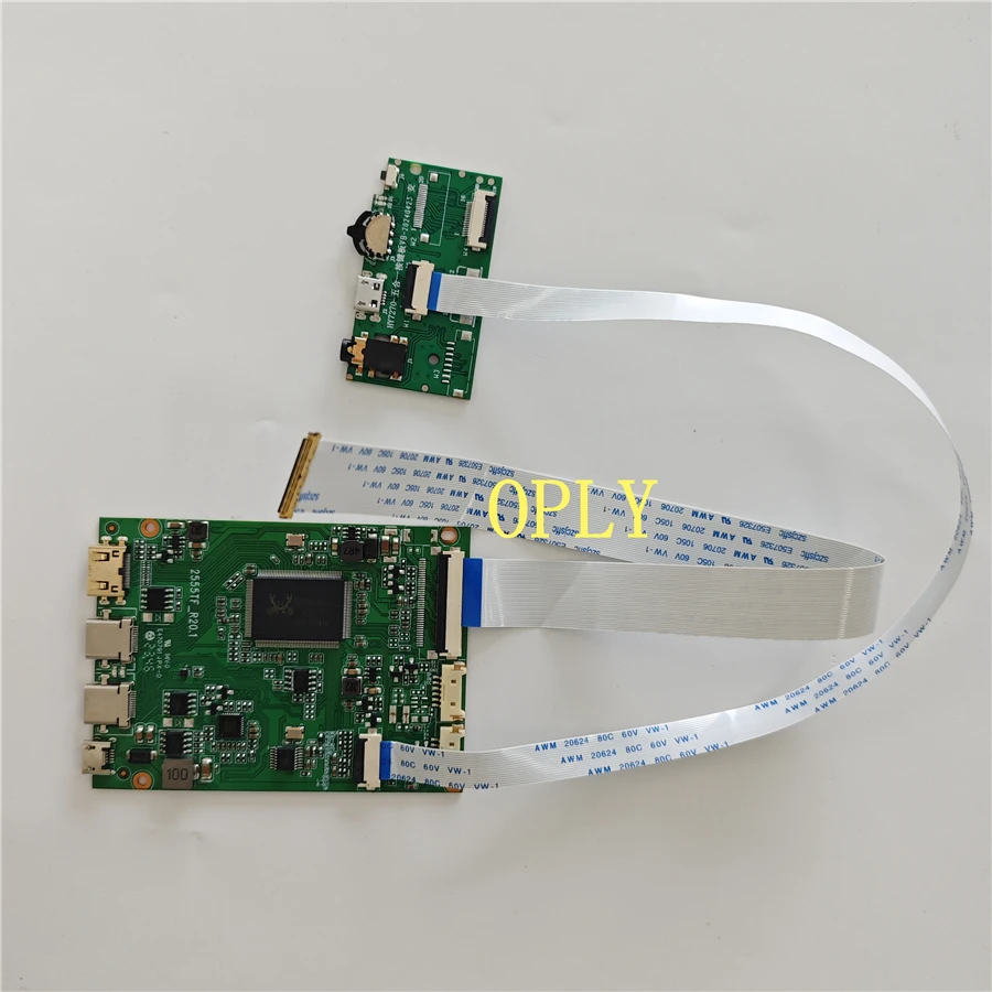 

Controllor board 2 TYPE C Mini HDMI-compatible for NV160WUM-K00 NV160WUM 16" 1920x1200 EDP LED panel screen kit DIY