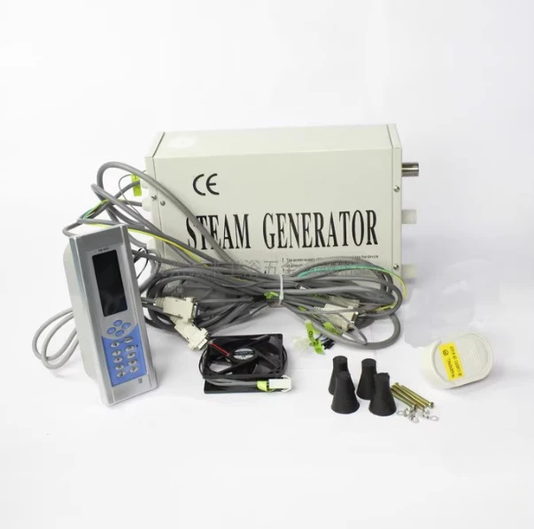 3000W Home Steam Generator System w/ Remote, for Shower & Sauna. Create Your Spa Experience, Powerful & Safe, 220V.