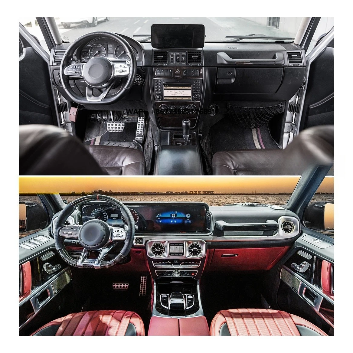 Customized g Class Interior Kit W463 W464 Interior for  g Class Interior W463 to W464 Conversion Kit