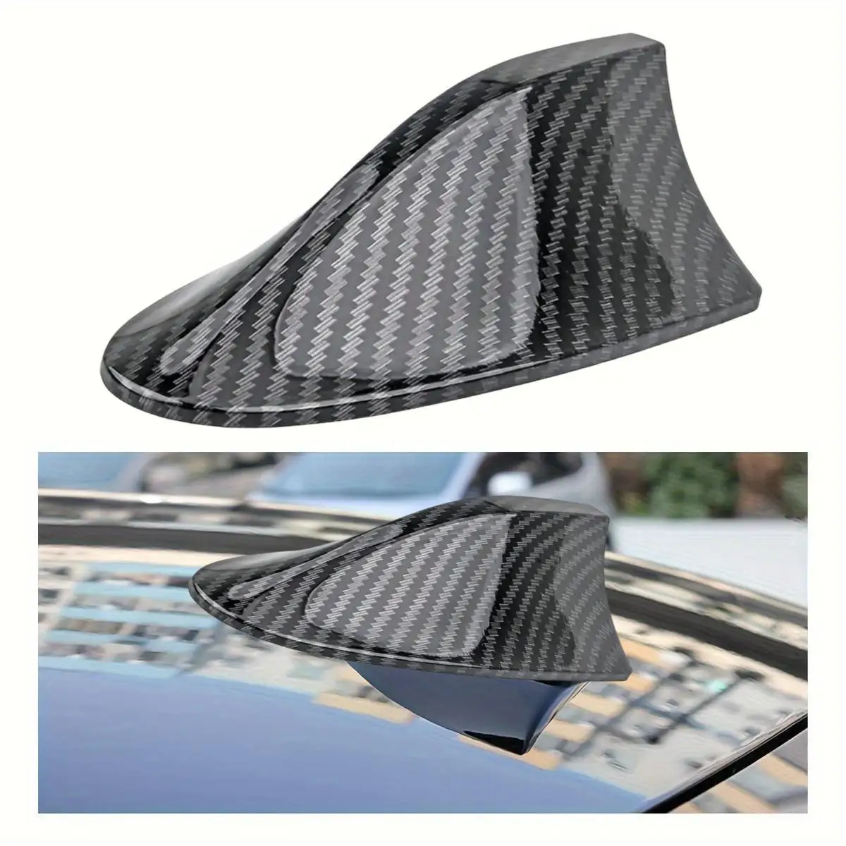 Antena de tiburón para coche, antena de coche, aleta de señal de Radio automática, techo para coche, modelo de suv, mejora de señal automotriz, 1 unidad