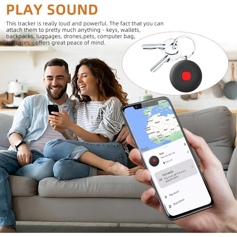 Android Tag Tracker for Google Find Hub Device Smart Tag Search Locator Tracking Finder Keys Bag Car Wallets