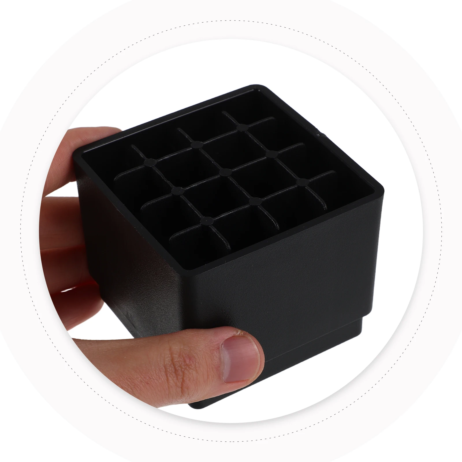 

Furniture Leg Pads Anti Skid Square Couch Bed Sofa Protector Stool Foot Mats Thickened Rubber Floor Grips Chairs Casters