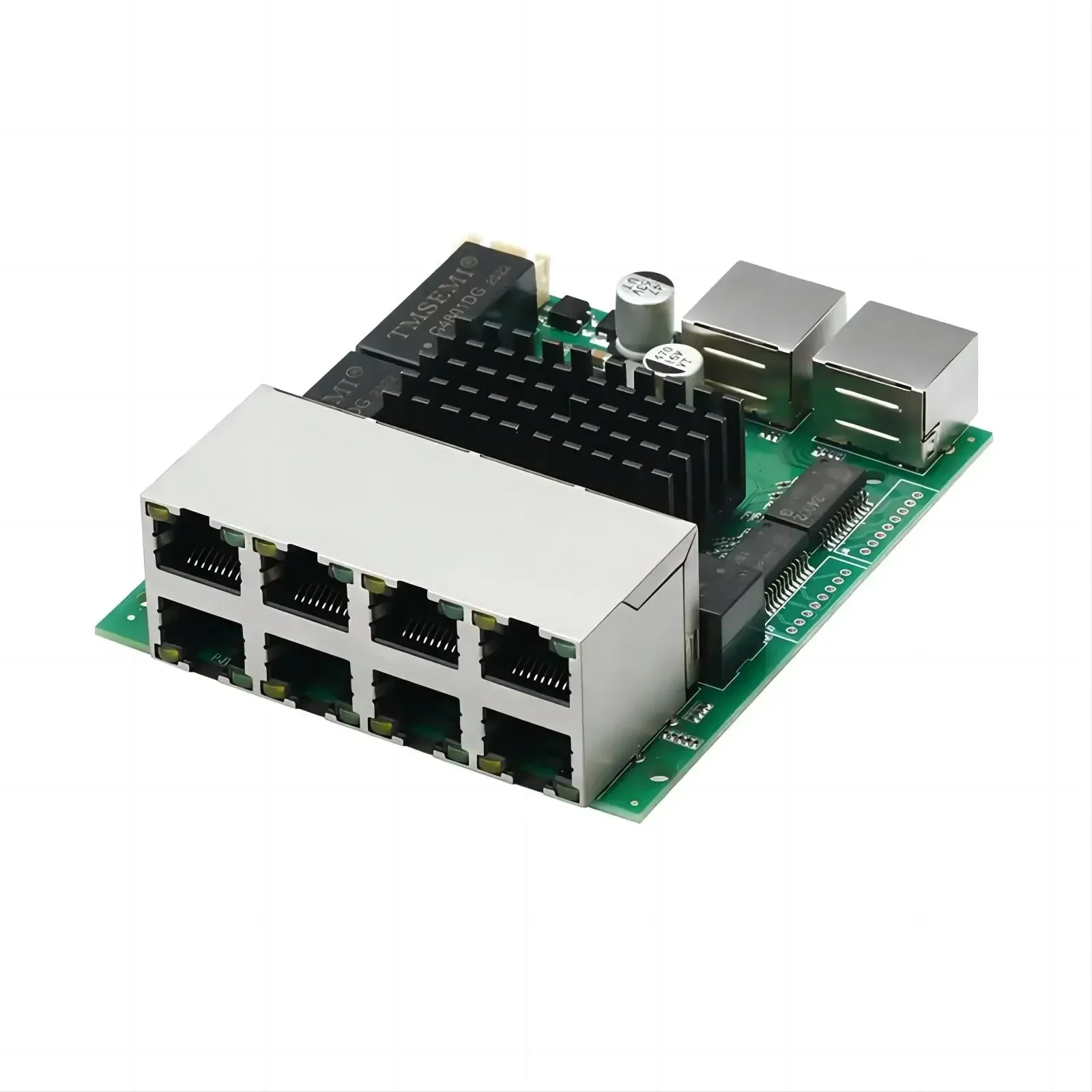 AI-LY-G108 Ethernet Switch Gigabit 10 Port Switch Module for Home Enterprise 1000Mbps Ethernet Switch PCB ODM Ethernet Module