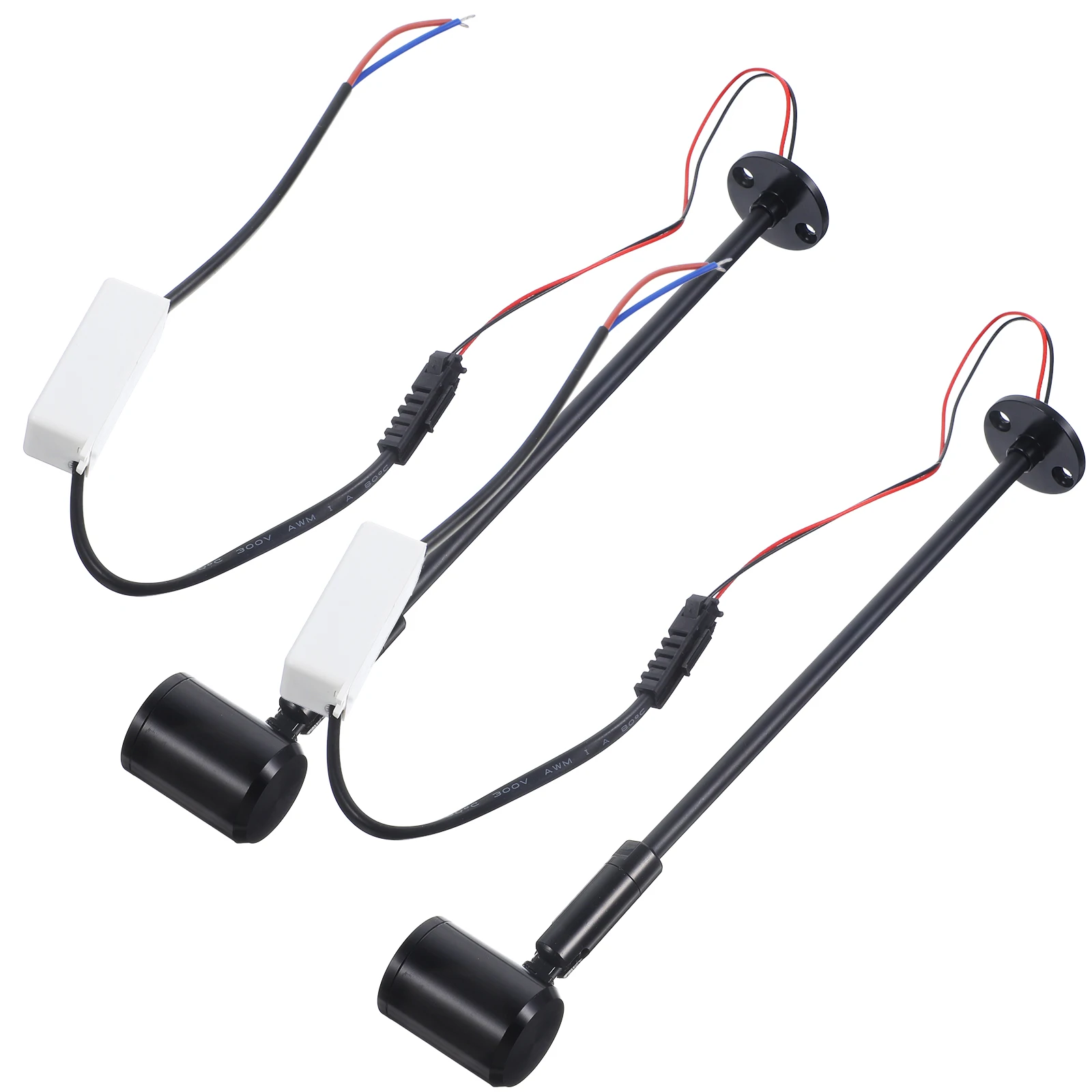 

2PCS LED Spotlight Warm White 3000 3200K High Brightness for Jewelry Watch Display Cabinet Kitchen Shelf Panel Fixtures Metal