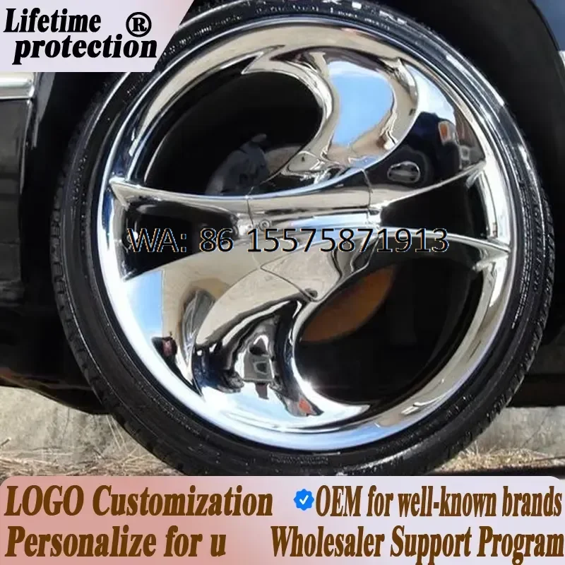 Forged Wheels Rims Chrome 17-26 Inch 5x112 5x120 for RS6 F90 M5 E63 GTI Supra RC F