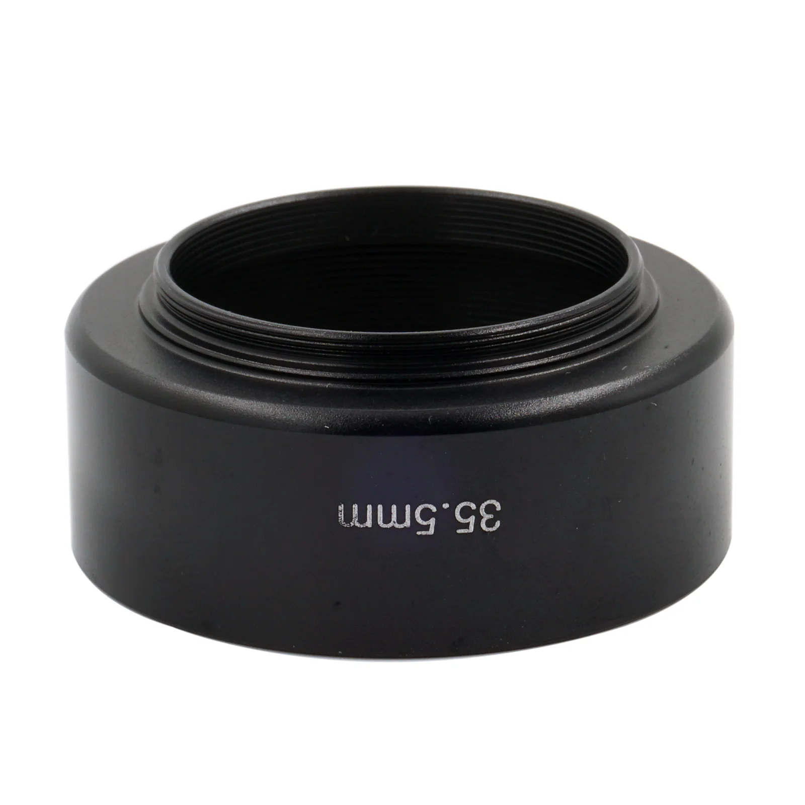 나사 금속 카메라 렌즈 후드, 35.5mm x 0.5mm
