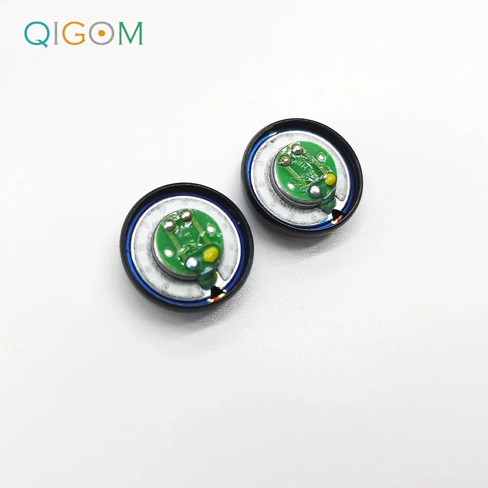 QIGOM MX500 Graphen-Membran, 15,4 mm, hoher Widerstand, 400 Ohm, Ndfeb, magnetisch, DIY-Flachkopf-Lautsprechereinheit, klare und reine Stimme