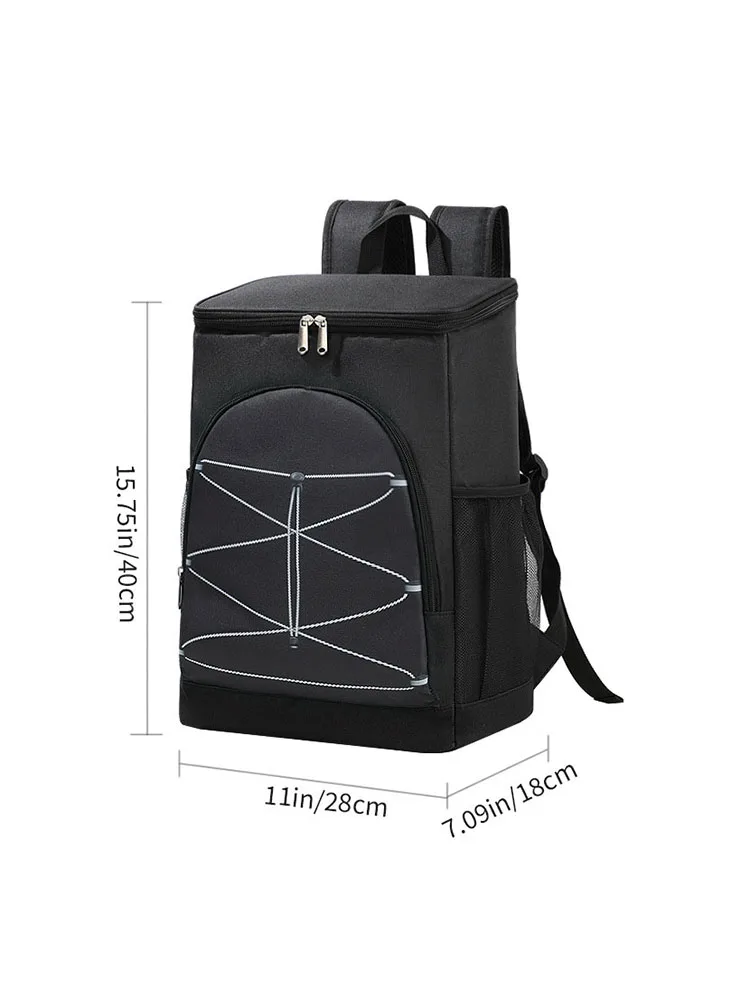 Portable Thermal Lunch Bag Food Box Durable Waterproof Cooler Ice Insulated Case BBQ Camping Oxford Dinner Backpacks Icebox