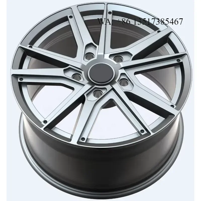New Arrival Custom Forged Wheels Gunmetal Gray 18 to 24 Inch 5x120 5x114.3 Luxury Wheel Rim Modification