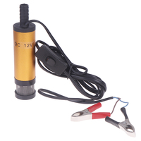 Electric Fuel Transfer Pump Water Oil Transfer Refueling Submersible Pump For Diesel Water Pump 12V 38mm For Car Motorbike ﻿