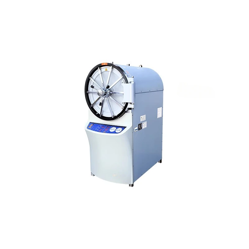 Horizontal circular pressure steam sterilizer 150L/300L disinfection pot