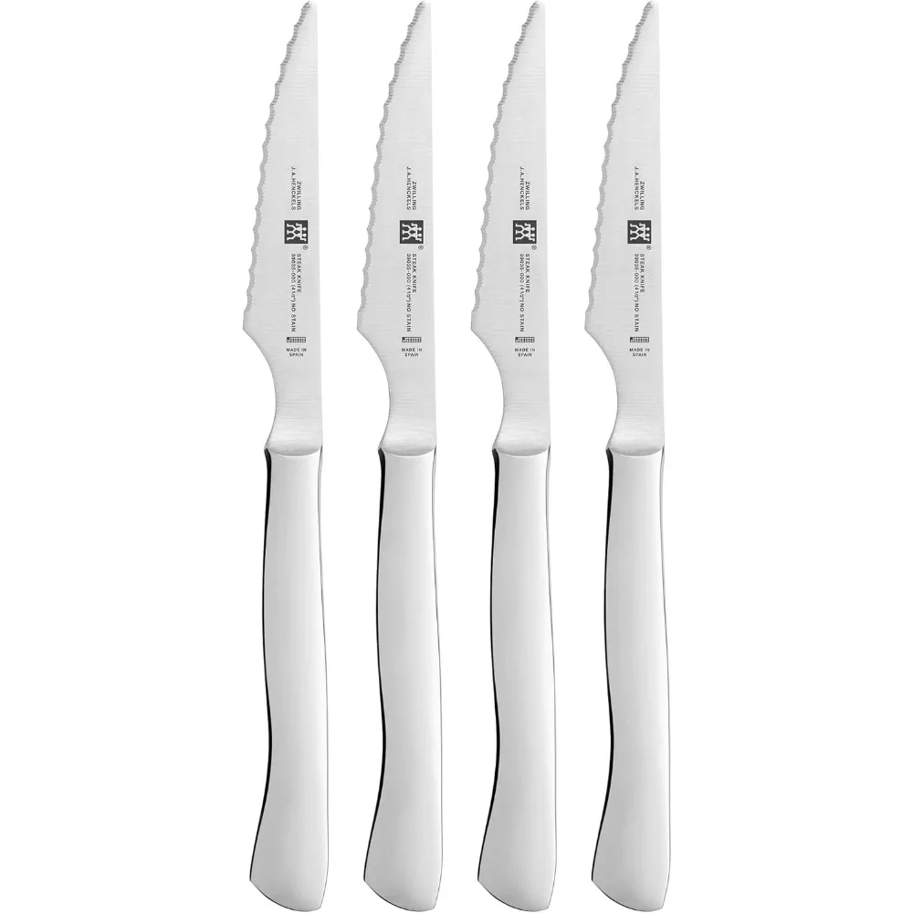 

Набор зубчатых ножей для стейка из четырех частей из нержавеющей стали