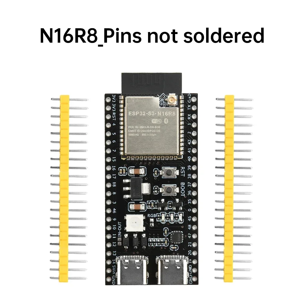 ESP32-S3 WiFi BT Entwicklungsboard mit Dual-Core-Prozessor, 150 Mbit/s Datenrate, Energiesparmodus, N16R8 N8R2 für IoT-Projekte – Detail 3